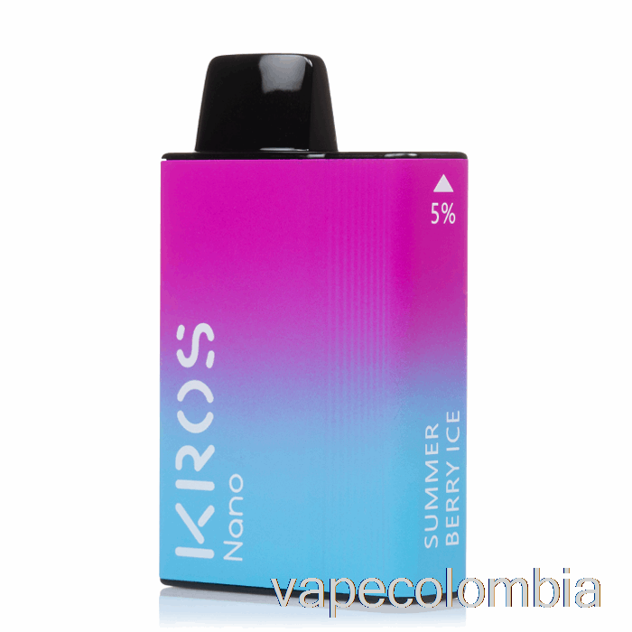 Kit Vape Completo Kros Nano 5000 Desechable Summer Berry Ice